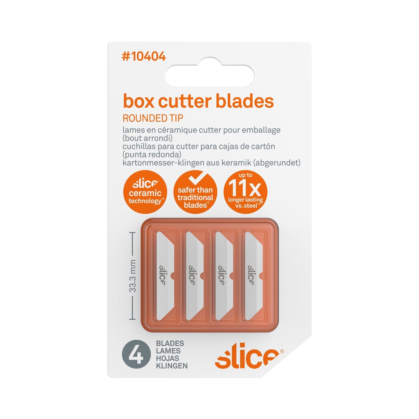 Box Cutter Blades (Rounded Tip)