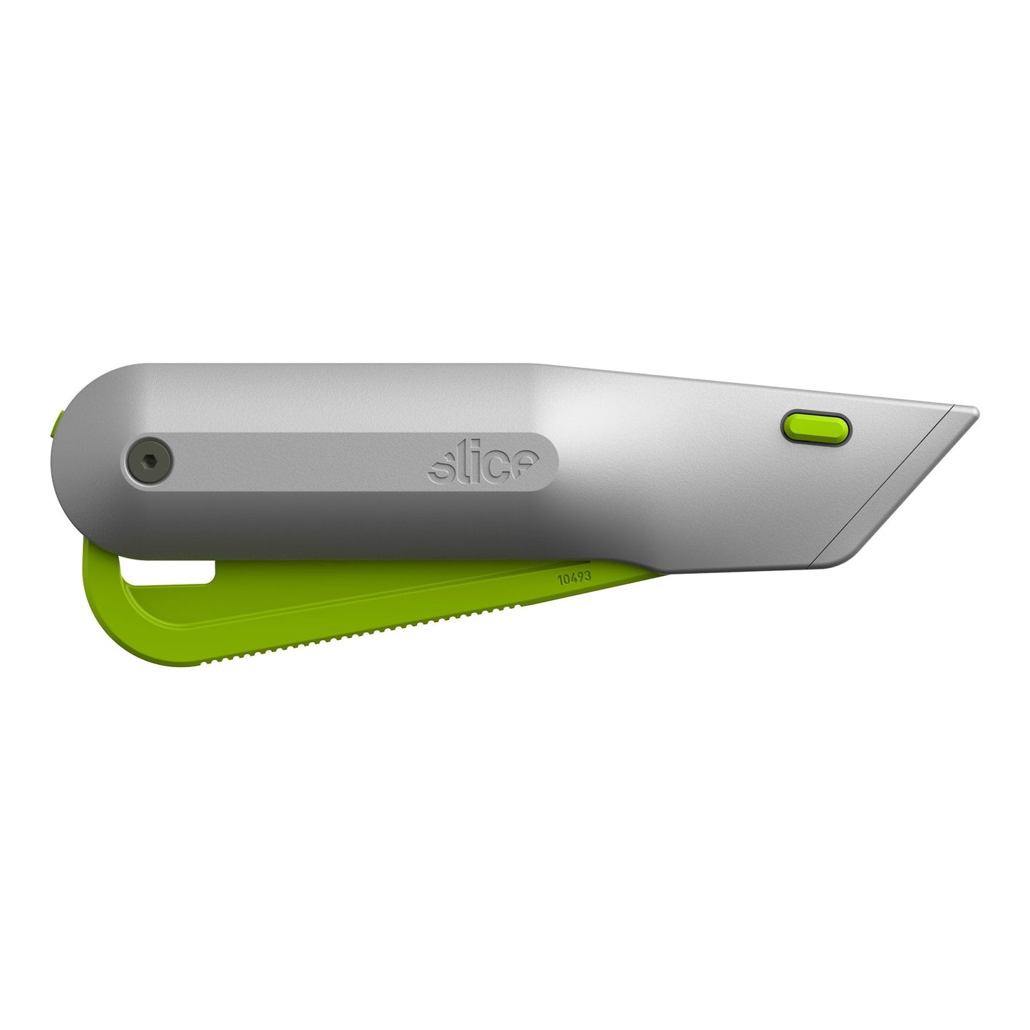 Auto-Retractable Metal-Handle Squeeze Knife