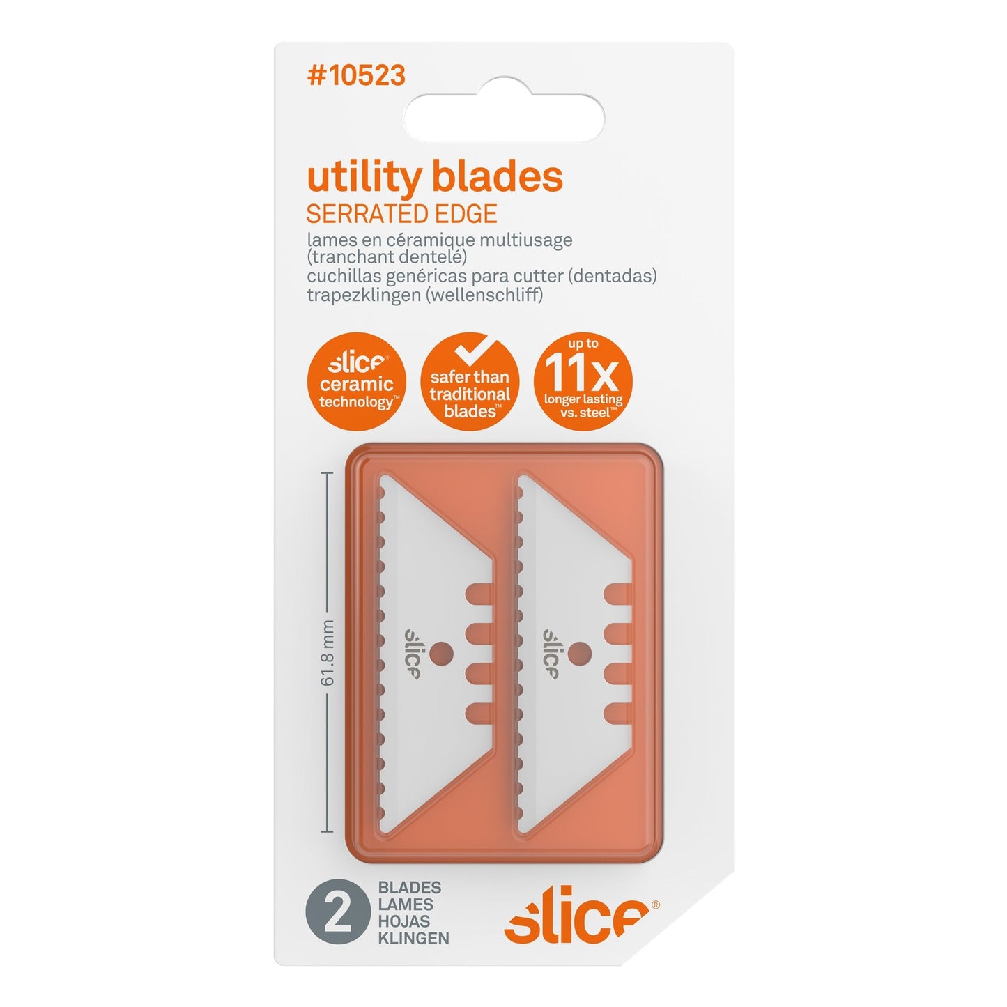 Utility Blades (Serrated)